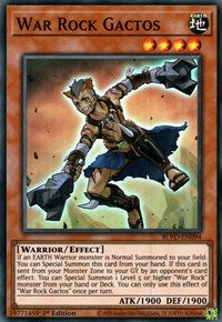 War Rock Gactos [BLVO-EN094] Super Rare | Gear Gaming Fayetteville