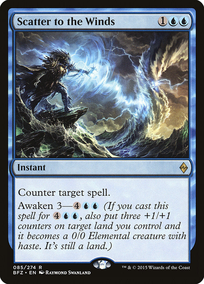 Scatter to the Winds [Battle for Zendikar] | Gear Gaming Fayetteville