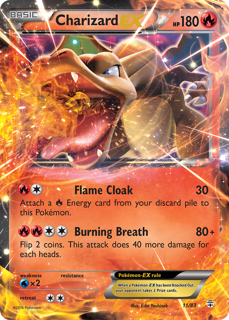 Charizard EX (11/83) [XY: Generations] | Gear Gaming Fayetteville