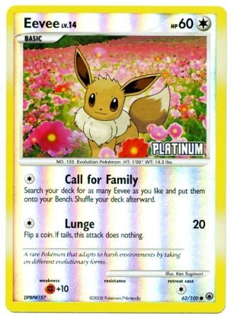 Eevee (62/100) [Burger King Promos: 2009 Collection] | Gear Gaming Fayetteville