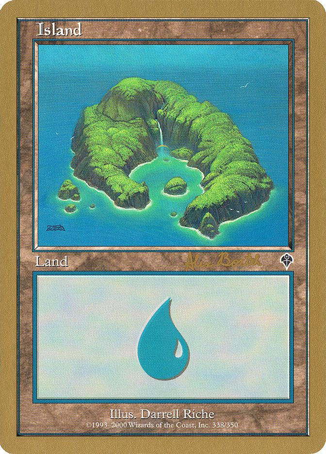 Island (ab338) (Alex Borteh) [World Championship Decks 2001] | Gear Gaming Fayetteville