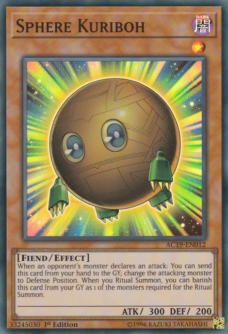 Sphere Kuriboh [AC19-EN012] Super Rare | Gear Gaming Fayetteville