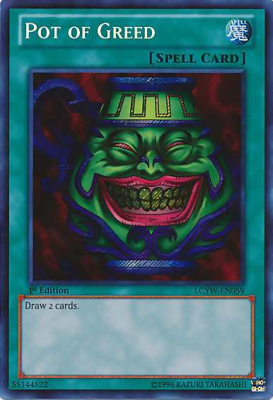 Pot of Greed [LCYW-EN059] Secret Rare | Gear Gaming Fayetteville