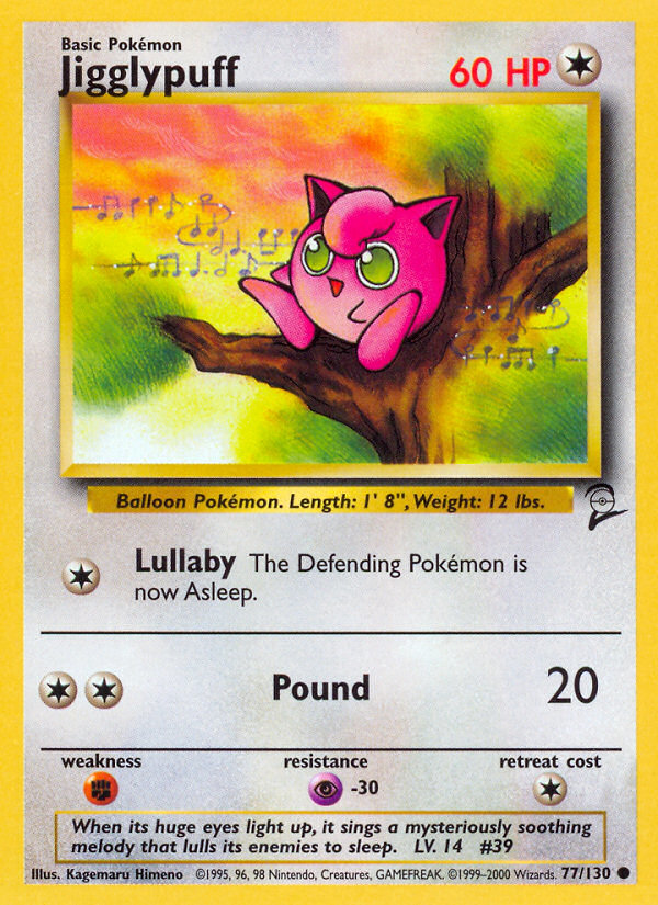 Jigglypuff (77/130) [Base Set 2] | Gear Gaming Fayetteville