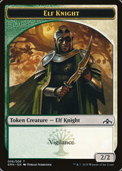 Saproling // Elf Knight Double-Sided Token [Guilds of Ravnica Guild Kit Tokens] | Gear Gaming Fayetteville