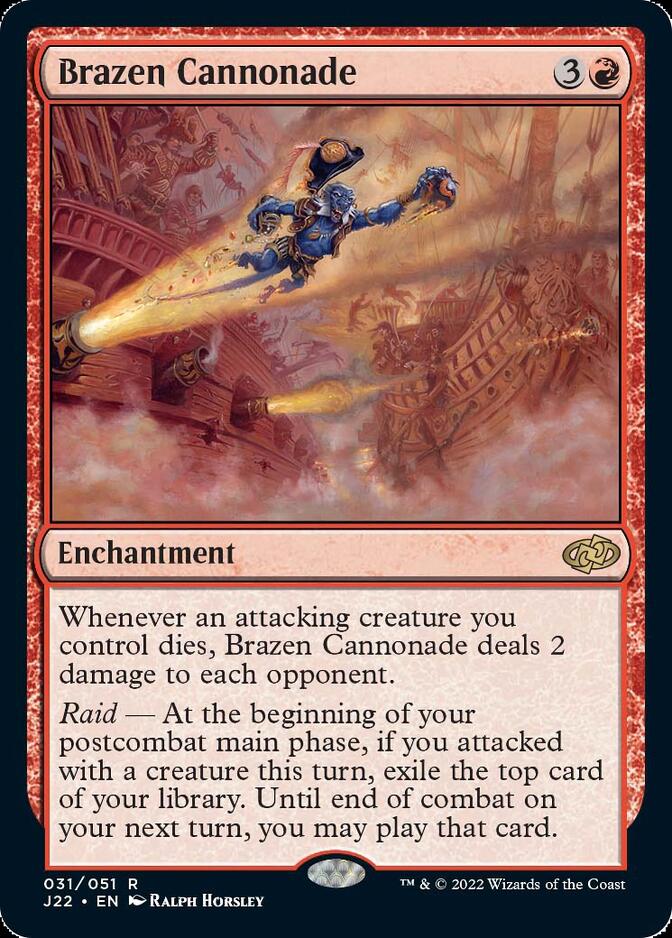 Brazen Cannonade [Jumpstart 2022] | Gear Gaming Fayetteville