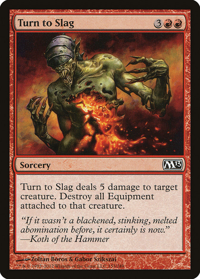 Turn to Slag [Magic 2013] | Gear Gaming Fayetteville
