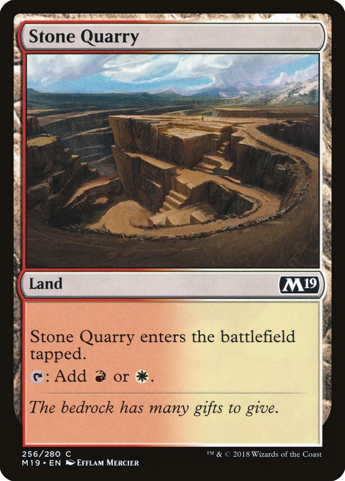 Stone Quarry [Core Set 2019] | Gear Gaming Fayetteville