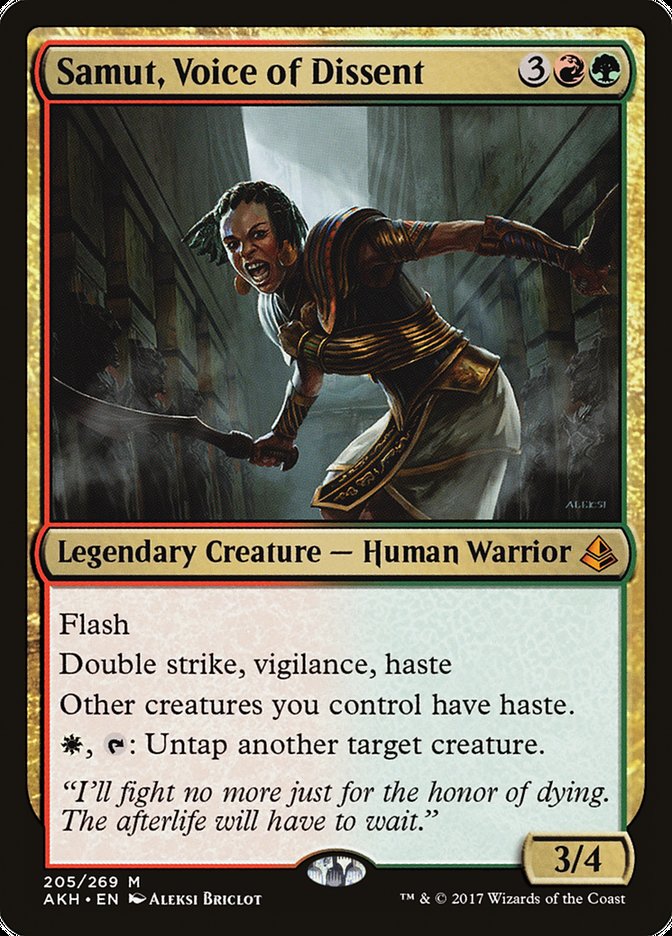 Samut, Voice of Dissent [Amonkhet] | Gear Gaming Fayetteville