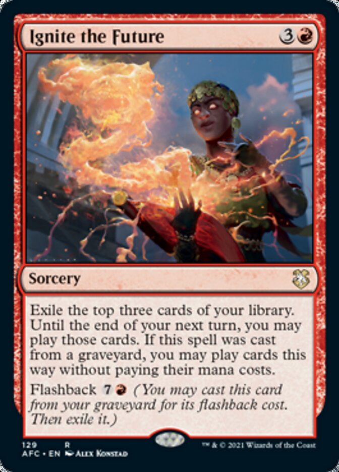 Ignite the Future [Dungeons & Dragons: Adventures in the Forgotten Realms Commander] | Gear Gaming Fayetteville