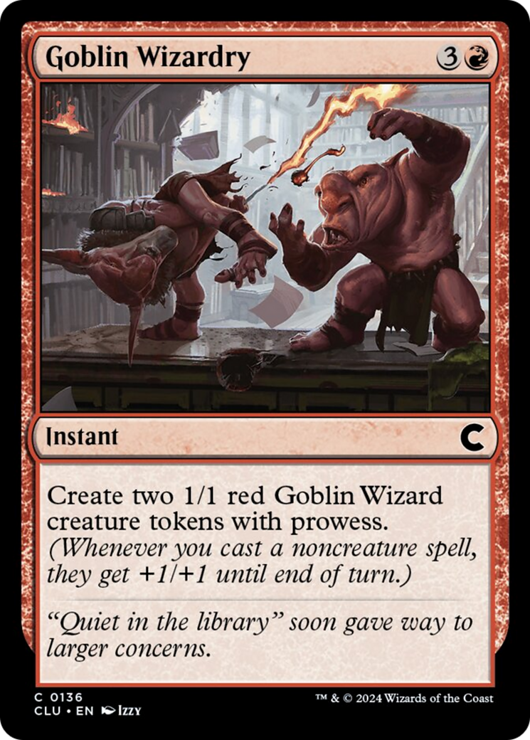 Goblin Wizardry [Ravnica: Clue Edition] | Gear Gaming Fayetteville