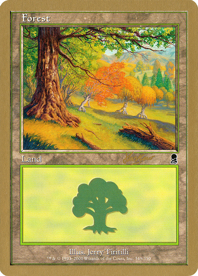 Forest (shh349) (Sim Han How) [World Championship Decks 2002] | Gear Gaming Fayetteville