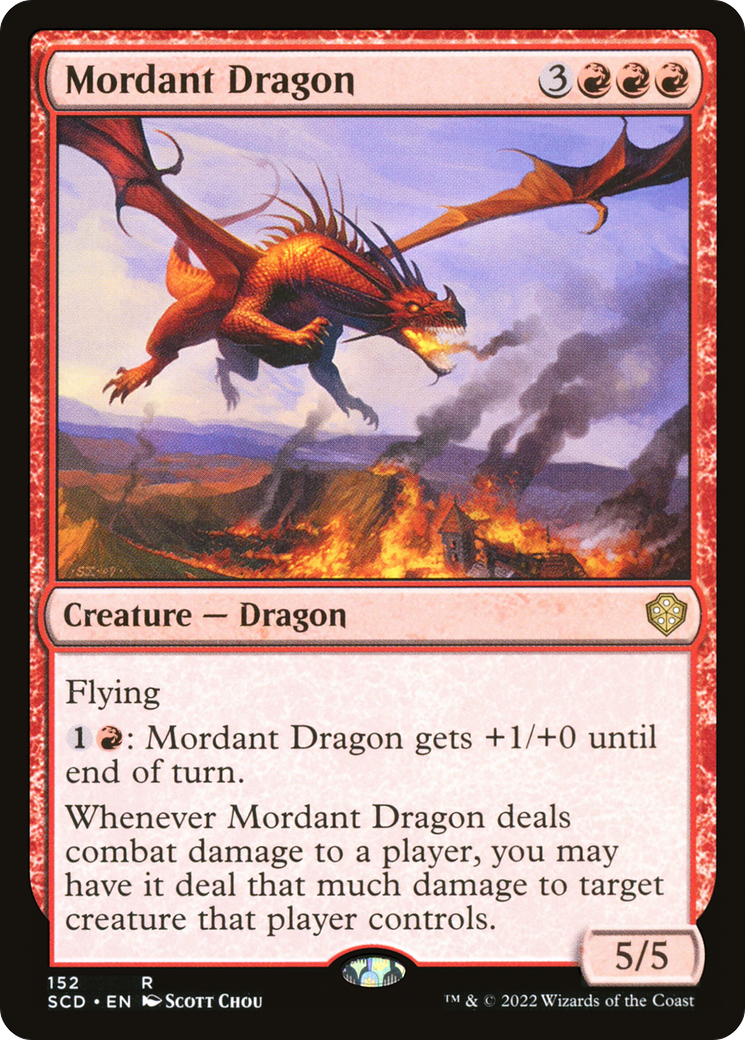 Mordant Dragon [Starter Commander Decks] | Gear Gaming Fayetteville