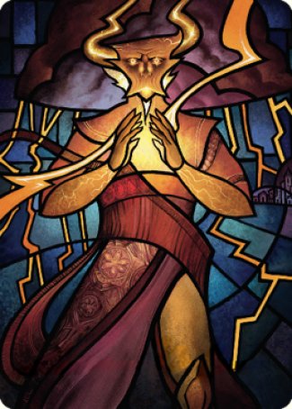 Najal, the Storm Runner Art Card [Dominaria United Art Series] | Gear Gaming Fayetteville