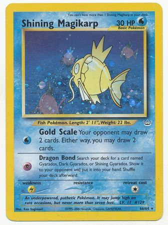 Shining Magikarp (66/64) [Neo Revelation Unlimited] | Gear Gaming Fayetteville