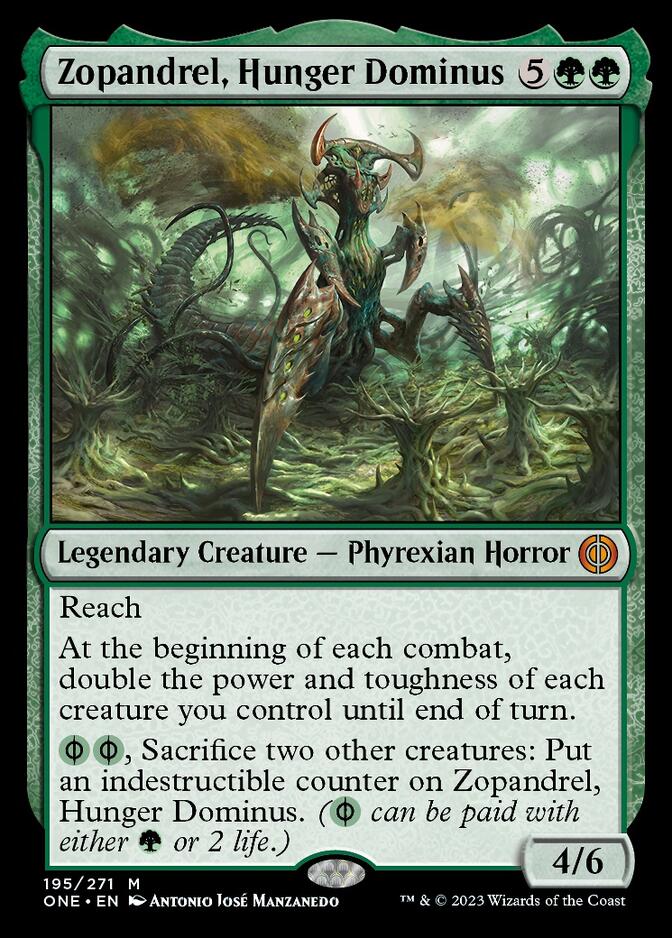 Zopandrel, Hunger Dominus [Phyrexia: All Will Be One] | Gear Gaming Fayetteville