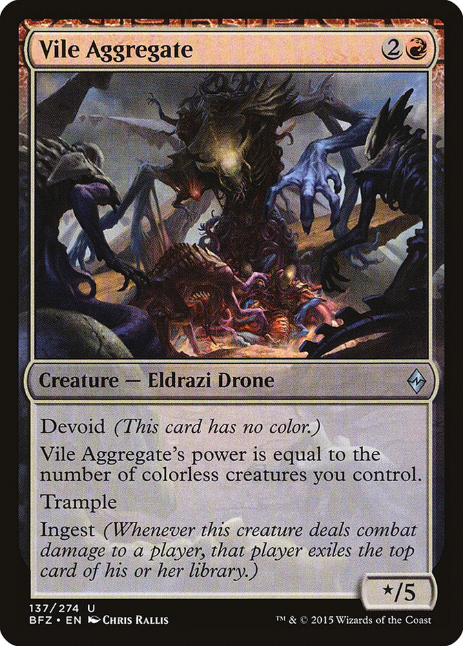 Vile Aggregate [Battle for Zendikar] | Gear Gaming Fayetteville