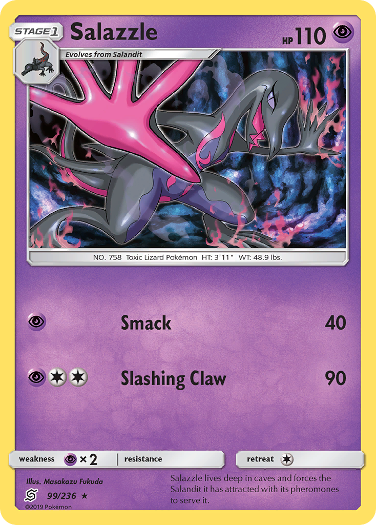 Salazzle (99/236) [Sun & Moon: Unified Minds] | Gear Gaming Fayetteville