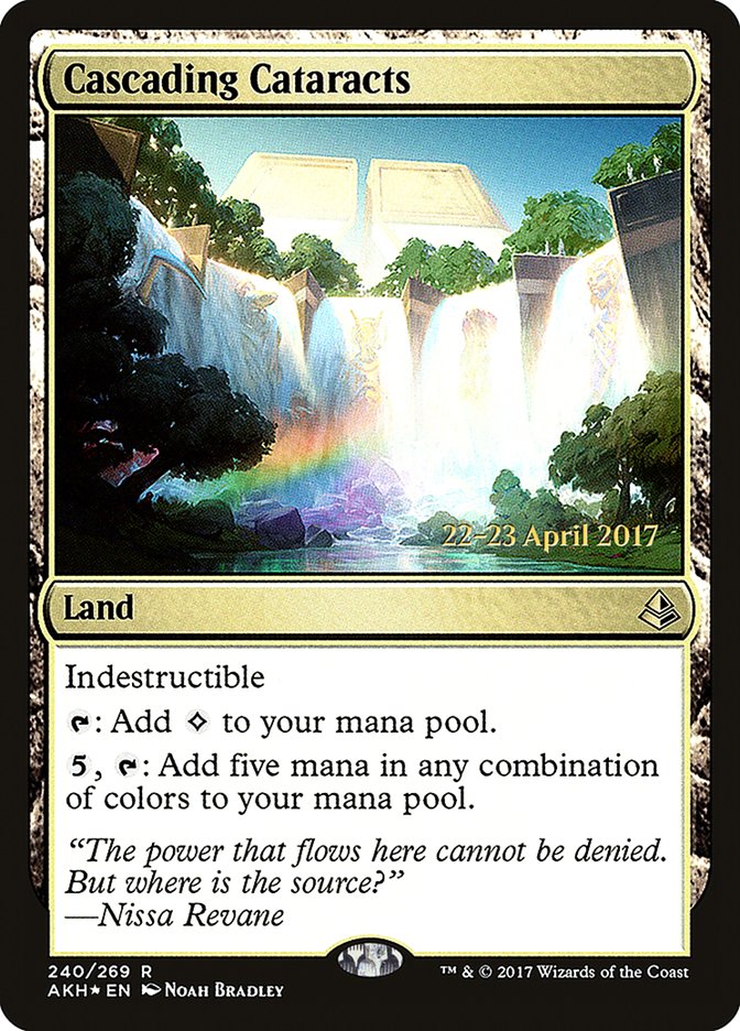 Cascading Cataracts [Amonkhet Prerelease Promos] | Gear Gaming Fayetteville