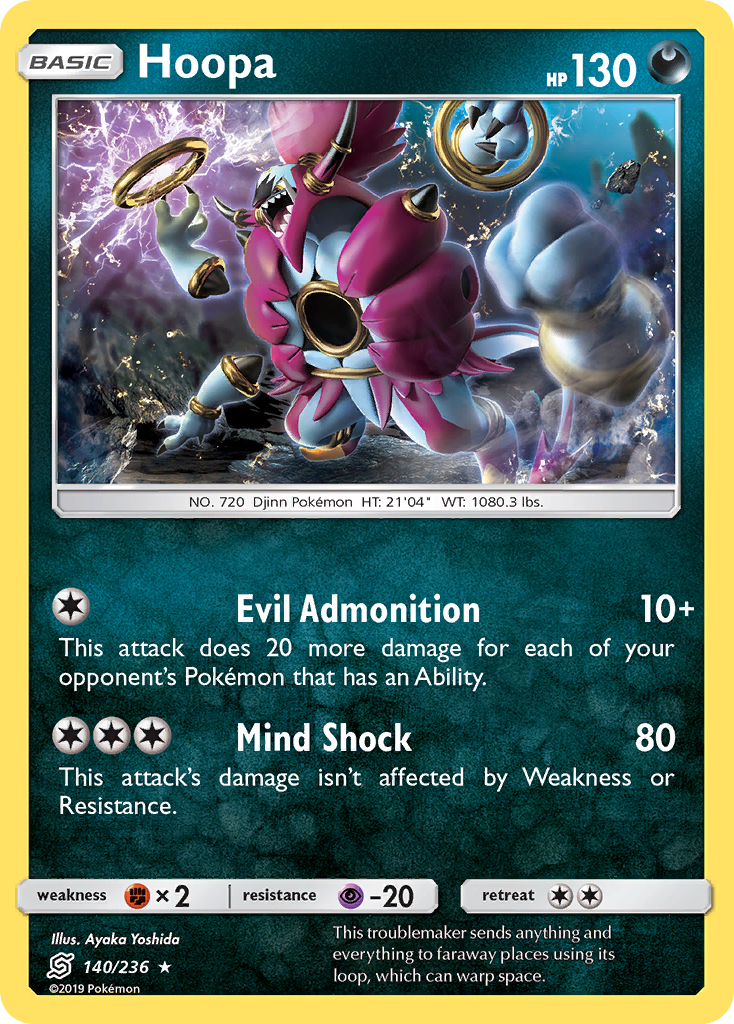 Hoopa (140/236) [Sun & Moon: Unified Minds] | Gear Gaming Fayetteville