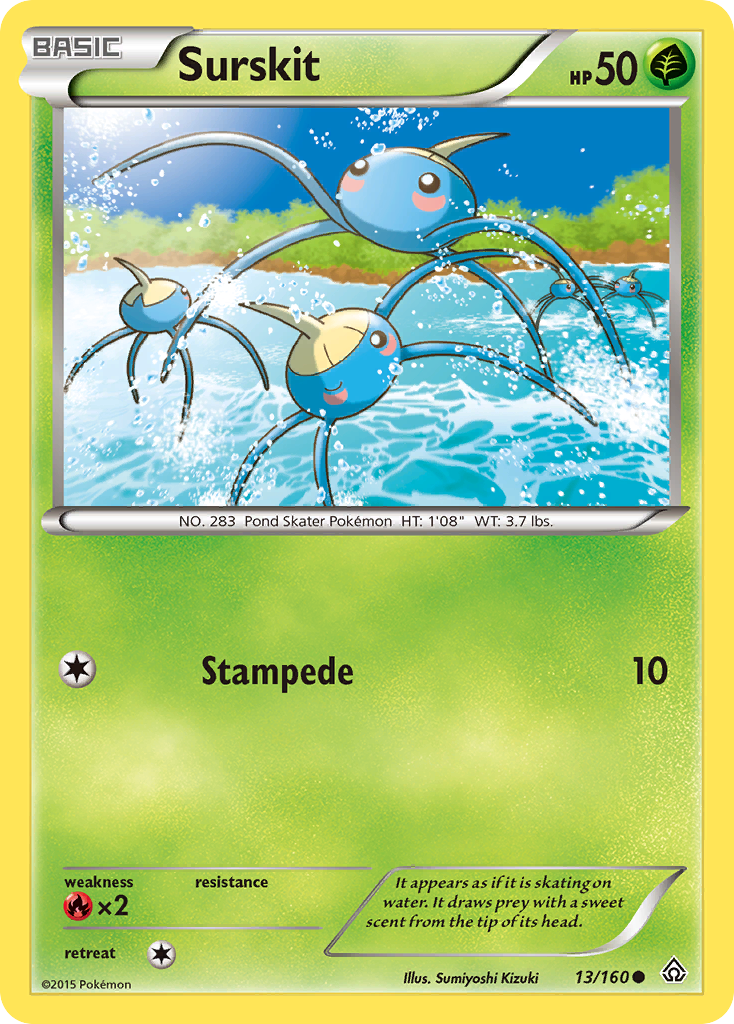 Surskit (13/160) [XY: Primal Clash] | Gear Gaming Fayetteville