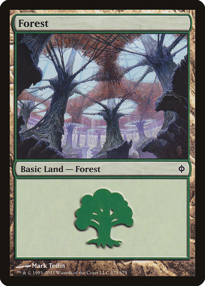 Forest (175) [New Phyrexia] | Gear Gaming Fayetteville