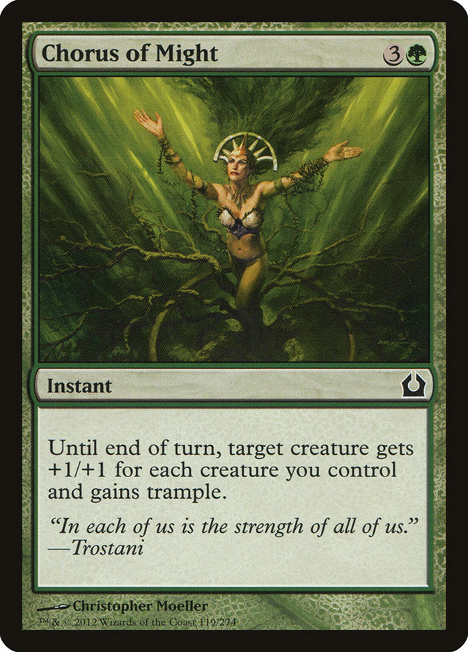 Chorus of Might [Return to Ravnica] | Gear Gaming Fayetteville