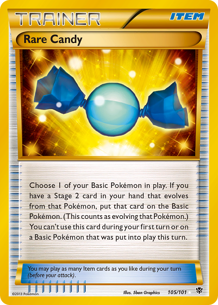 Rare Candy (105/101) [Black & White: Plasma Blast] | Gear Gaming Fayetteville