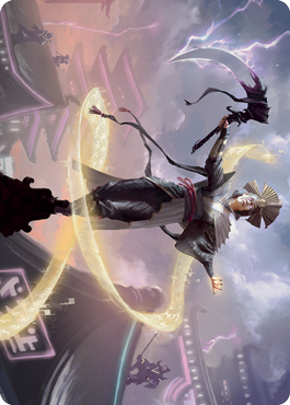 Naomi, Pillar of Order Art Card [Kamigawa: Neon Dynasty Art Series] | Gear Gaming Fayetteville