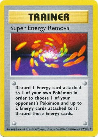 Super Energy Removal (79/102) [Base Set Shadowless Unlimited] | Gear Gaming Fayetteville