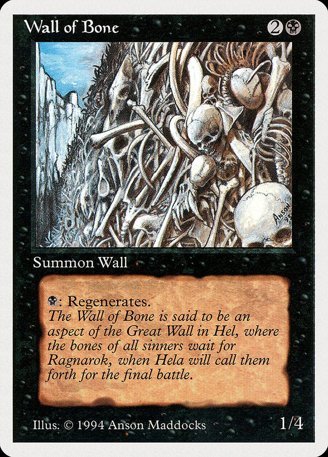 Wall of Bone [Summer Magic / Edgar] | Gear Gaming Fayetteville