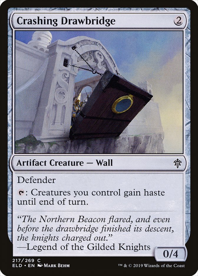 Crashing Drawbridge [Throne of Eldraine] | Gear Gaming Fayetteville