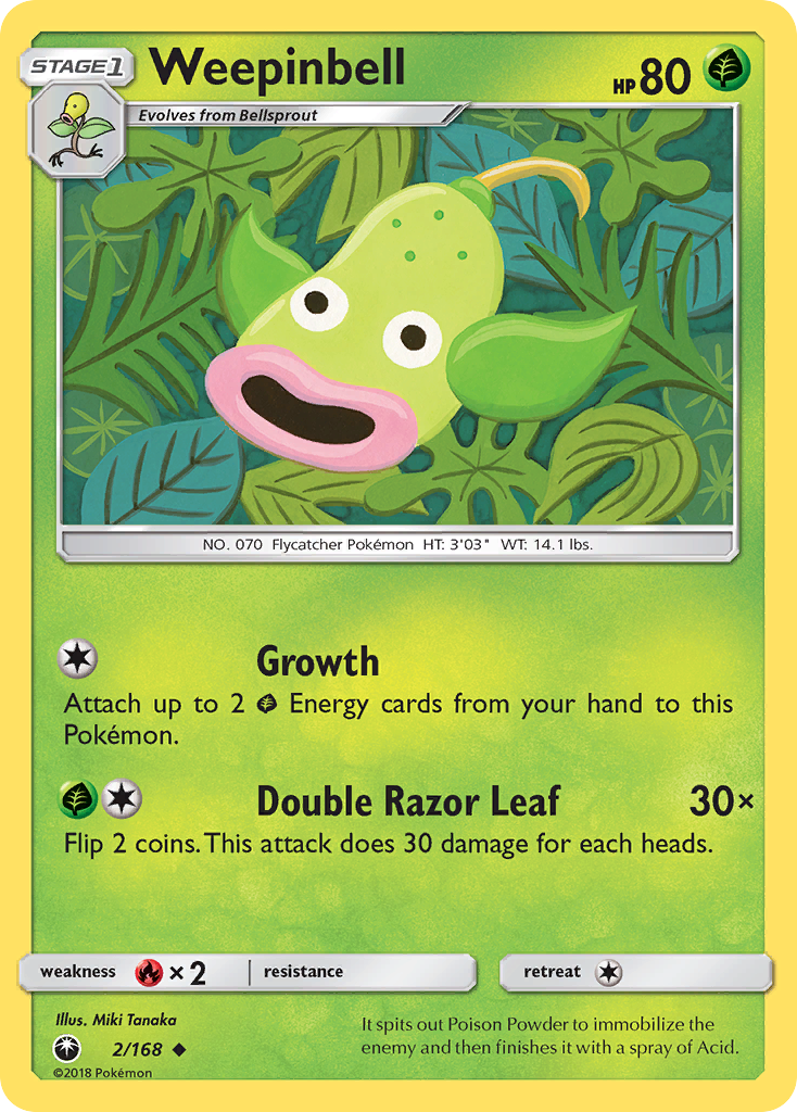 Weepinbell (2/168) [Sun & Moon: Celestial Storm] | Gear Gaming Fayetteville