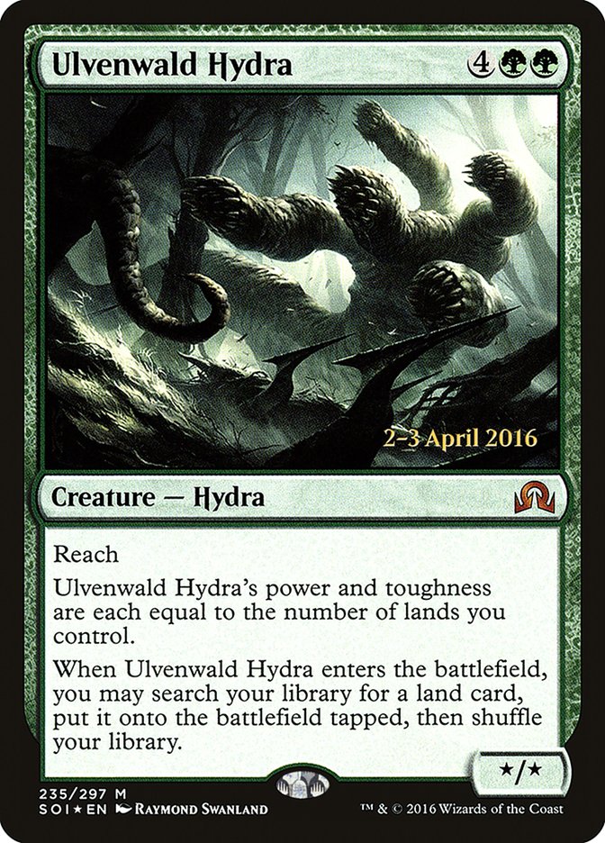 Ulvenwald Hydra [Shadows over Innistrad Prerelease Promos] | Gear Gaming Fayetteville