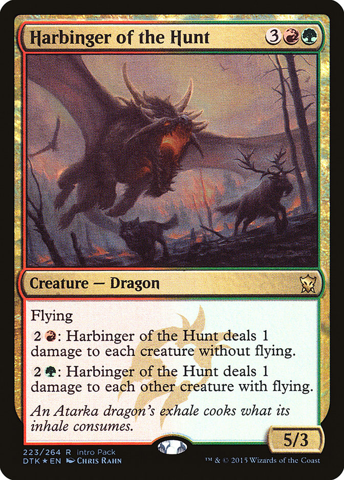 Harbinger of the Hunt (Intro Pack) [Dragons of Tarkir Promos] | Gear Gaming Fayetteville