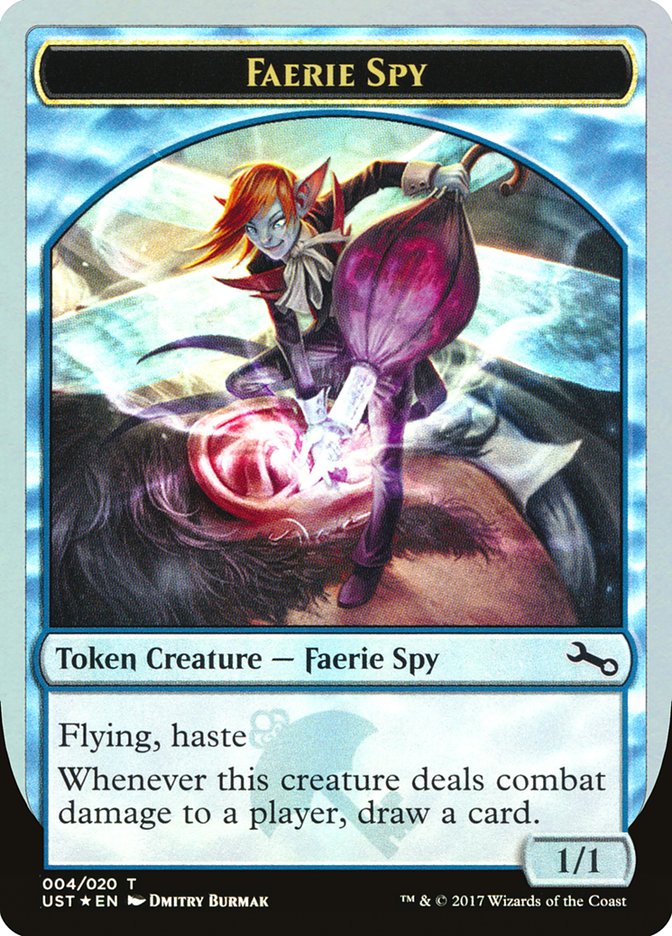 Faerie Spy Token [Unstable Tokens] | Gear Gaming Fayetteville