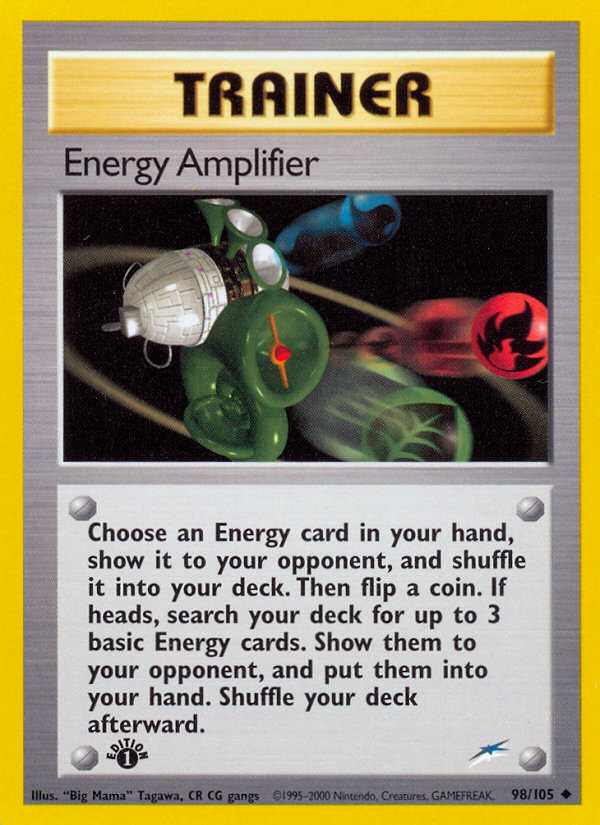 Energy Amplifier (98/105) [Neo Destiny 1st Edition] | Gear Gaming Fayetteville