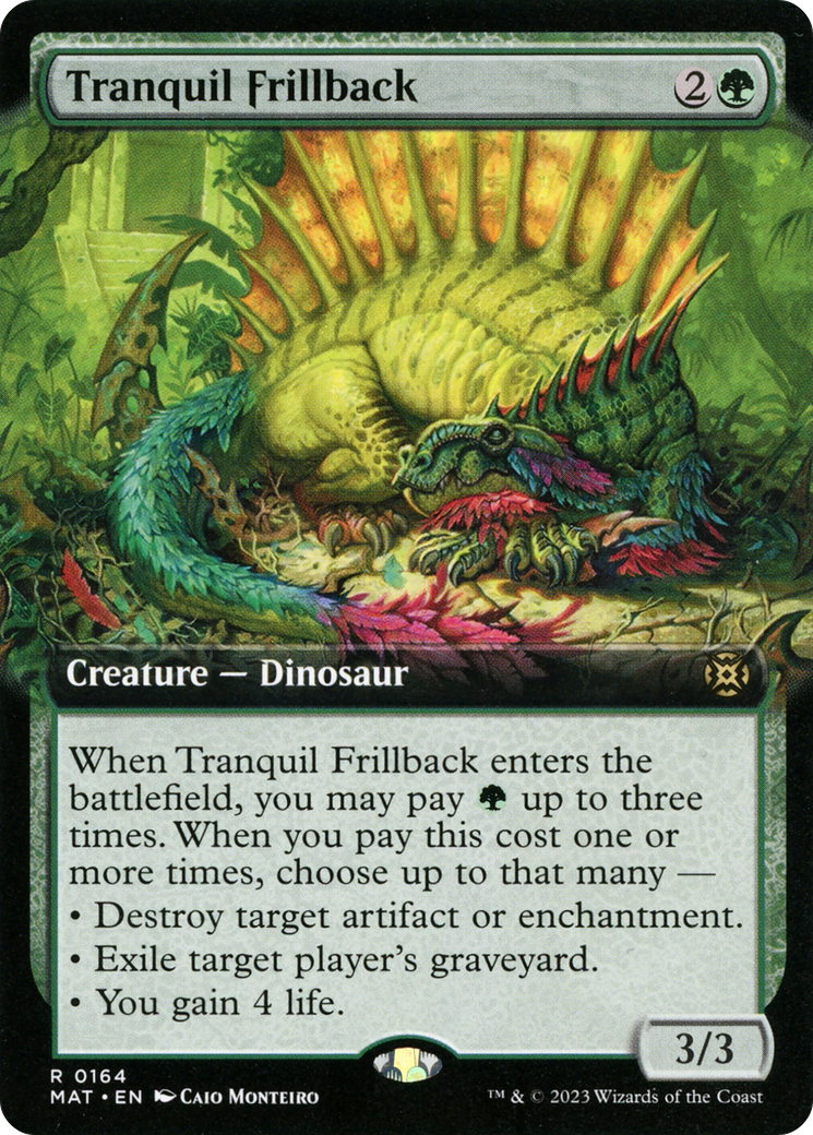 Tranquil Frillback (Extended Art) [March of the Machine: The Aftermath] | Gear Gaming Fayetteville