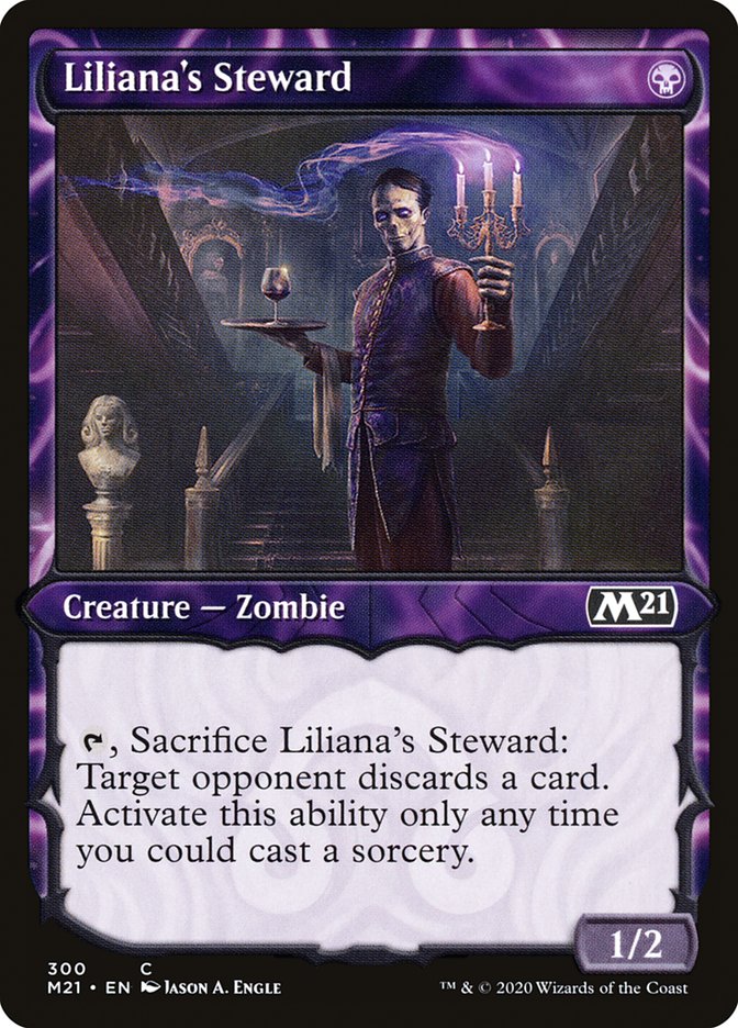 Liliana's Steward (Showcase) [Core Set 2021] | Gear Gaming Fayetteville