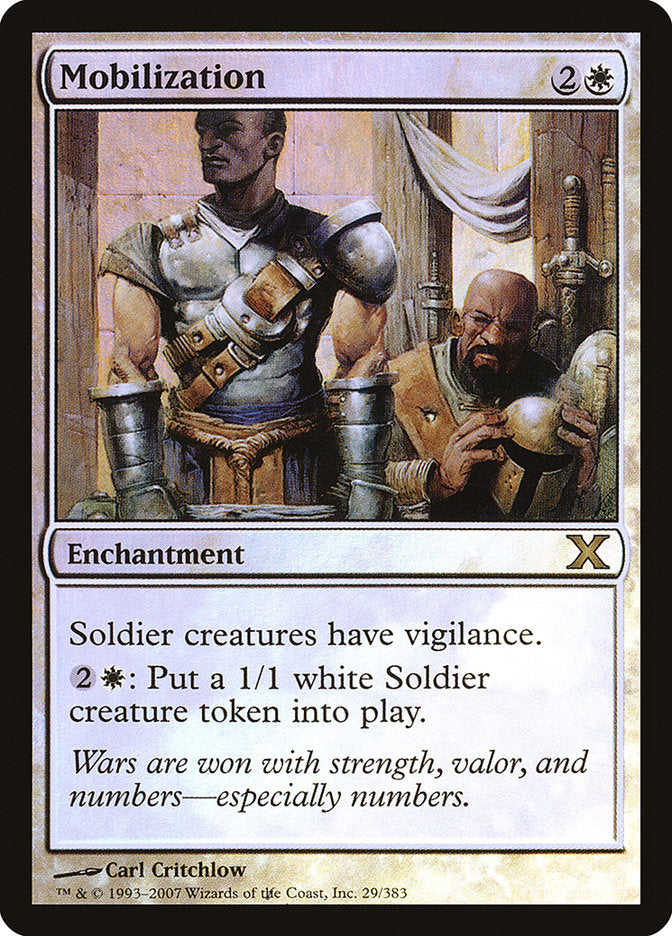 Mobilization (Premium Foil) [Tenth Edition] | Gear Gaming Fayetteville