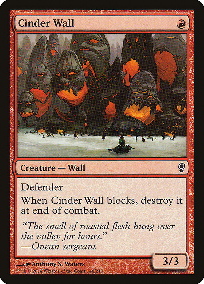 Cinder Wall [Conspiracy] | Gear Gaming Fayetteville