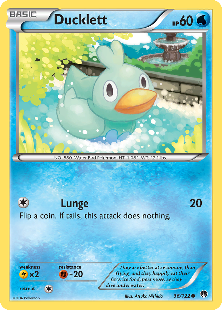 Ducklett (36/122) [XY: BREAKpoint] | Gear Gaming Fayetteville