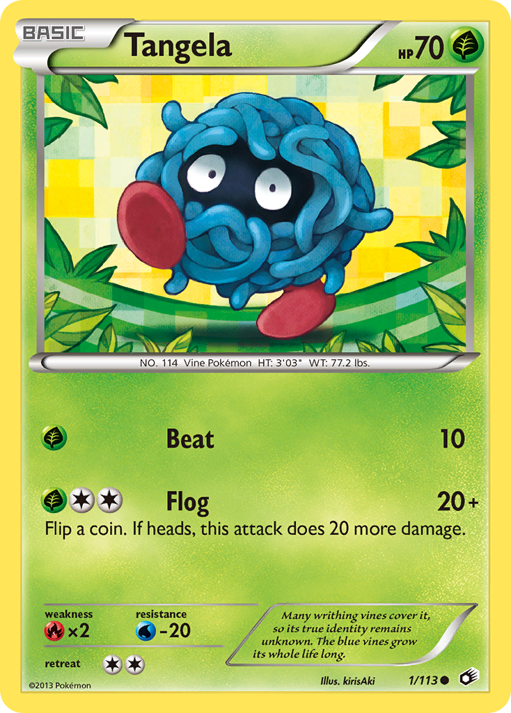 Tangela (1/113) [Black & White: Legendary Treasures] | Gear Gaming Fayetteville