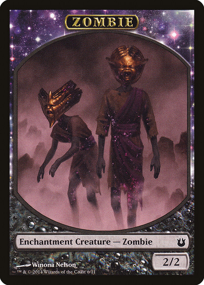 Zombie Token [Born of the Gods Tokens] | Gear Gaming Fayetteville