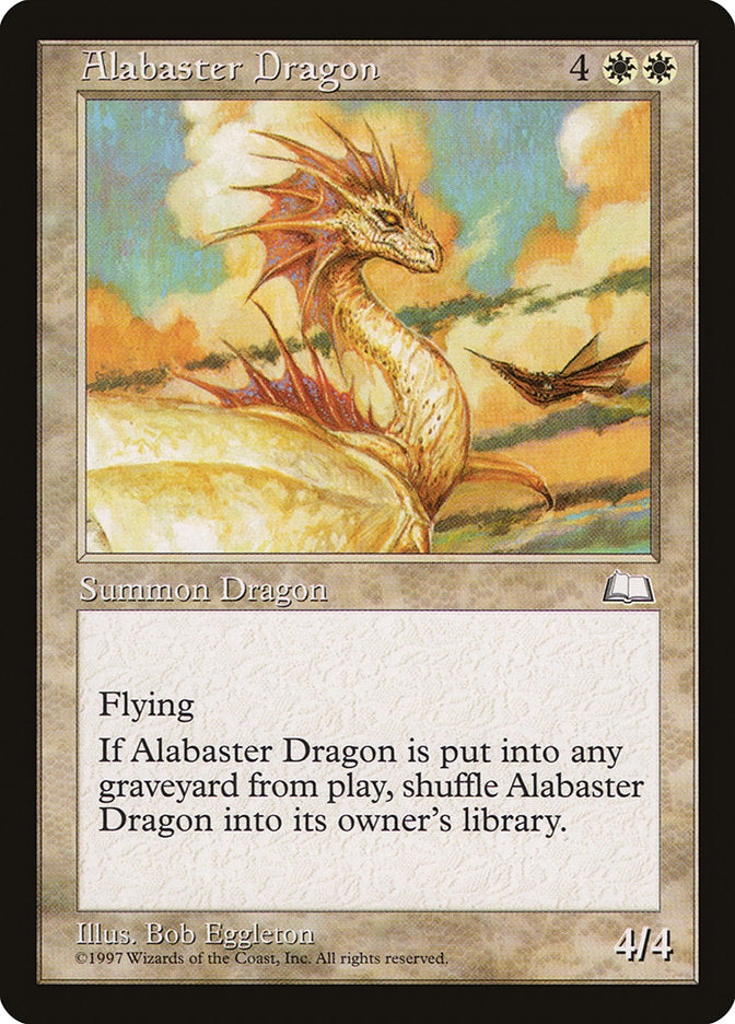 Alabaster Dragon [Weatherlight] | Gear Gaming Fayetteville