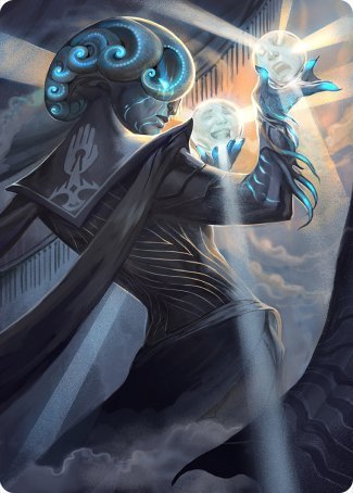 Queza, Augur of Agonies Art Card [Streets of New Capenna Art Series] | Gear Gaming Fayetteville