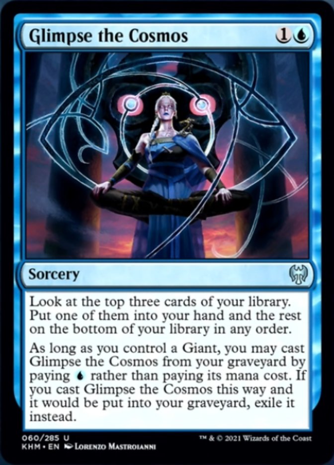 Glimpse the Cosmos [Kaldheim] | Gear Gaming Fayetteville