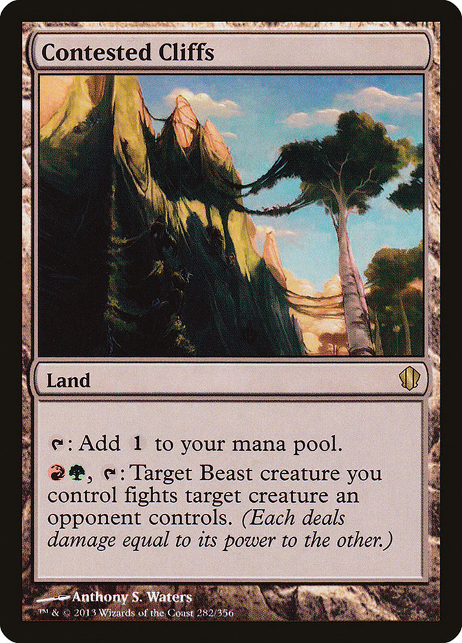 Contested Cliffs [Commander 2013] | Gear Gaming Fayetteville