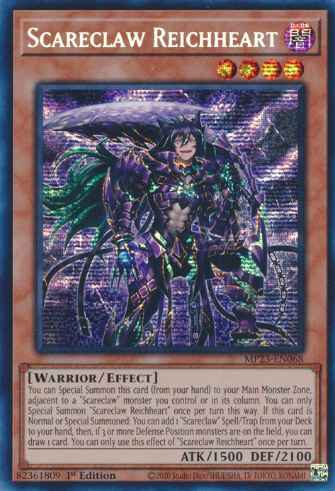 Scareclaw Reichheart [MP23-EN068] Prismatic Secret Rare | Gear Gaming Fayetteville