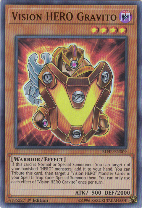 Vision Hero Gravito [BLHR-EN009] Ultra Rare | Gear Gaming Fayetteville